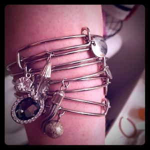 5 piece sterling bracelet set